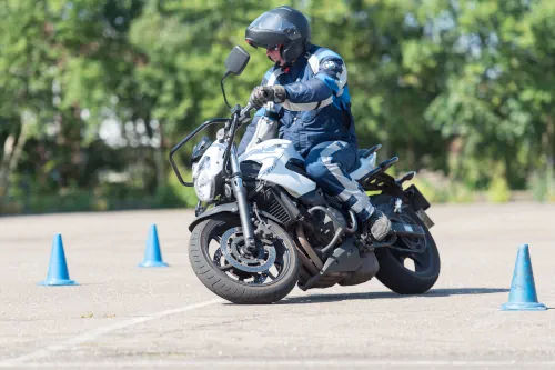 Motorrijbewijspoint Alblasserdam motor rijtest